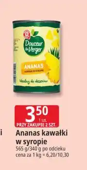 E.Leclerc Ananas kawałki w syropie Douceur du Verger oferta