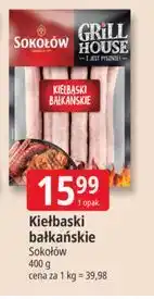E.Leclerc Kiełbaski bałkańskie Sokołów oferta
