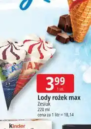 E.Leclerc Lody rożek max Zesiuk oferta
