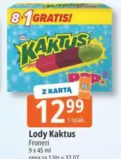 E.Leclerc Lody Kaktus Froneri oferta