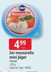 E.Leclerc Ser mozzarella mini Jäger oferta