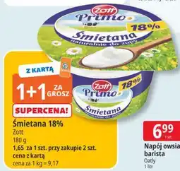 E.Leclerc Śmietana 18% Zott oferta