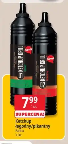 E.Leclerc Ketchup łagodny/pikantny Fanex oferta