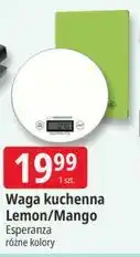 E.Leclerc Waga kuchenna Lemon/Mango Esperanza oferta