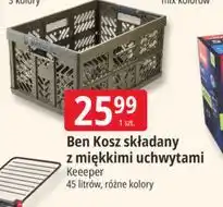 E.Leclerc Ben Kosz składany z miękkimi uchwytami Keeeper 45 litrów oferta