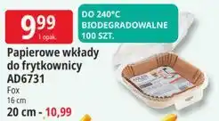 E.Leclerc Papierowe wkłady do frytkownicy AD6731 Fox oferta