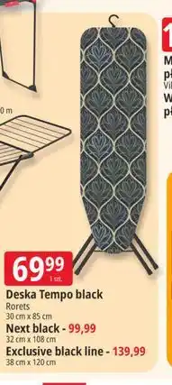 E.Leclerc Deska Tempo black Rorets 30 cm x 85 cm oferta