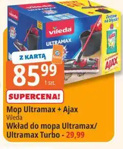 E.Leclerc Mop Ultramax + Ajax Vileda oferta