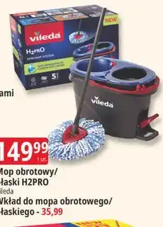 E.Leclerc Mop obrotowy / płaski H2PRO Vileda oferta