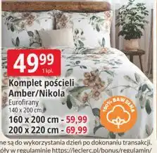 E.Leclerc Komplet pościeli Amber/Nikola oferta