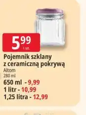 E.Leclerc Pojemnik szklany z ceramiczną pokrywą Altom oferta