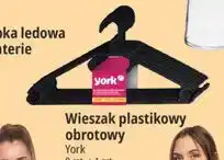 E.Leclerc Wieszak plastikowy obrotowy York 9 szt. + 1 szt oferta