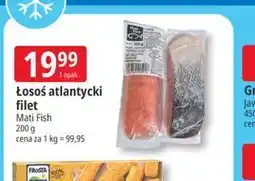 E.Leclerc Łosoś atlantycki filet Mati Fish oferta