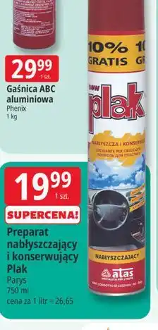 E.Leclerc Preparat nabłyszczający i konserwujący Plak oferta