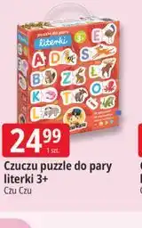 E.Leclerc Czuczu puzzle do pary literki 3+ Czu Czu oferta