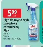 E.Leclerc Płyn do mycia szyb z powłoką ceramiczną Plak oferta