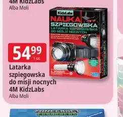 E.Leclerc Latarka szpiegowska do misji nocnych 4M KidzLabs Alba Moli oferta