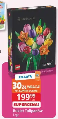 E.Leclerc Bukiet Tulipanów Lego oferta