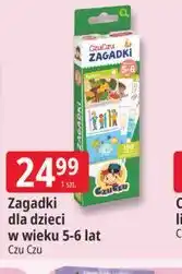 E.Leclerc Zagadki dla dzieci w wieku 5-6 lat Czu Czu oferta