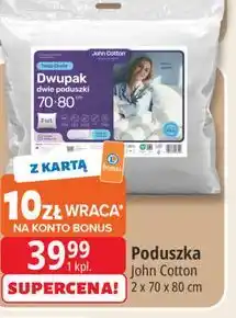 E.Leclerc Poduszka John Cotton oferta