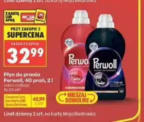 Biedronka Płyn do prania Perwoll, 40 prań oferta