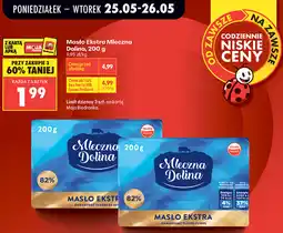 Biedronka Masło Ekstra Mleczna Dolina oferta
