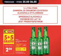 Biedronka Piwo Heineken oferta