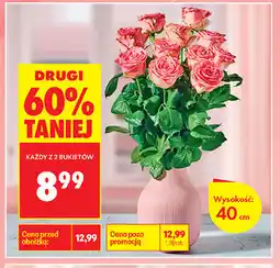 Biedronka Róża, 2 bukiety oferta