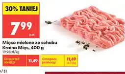 Biedronka Mięso mielone ze schabu Kraina Mięs oferta