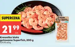 Biedronka Krewetka biała gotowana Superfish oferta