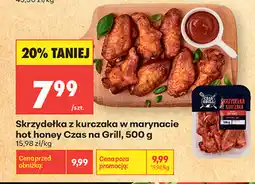 Biedronka Skrzydełka z kurczaka w marynacie hot honey Czas na Grill oferta