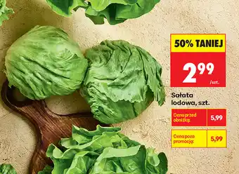 Biedronka Sałata lodowa, szt oferta