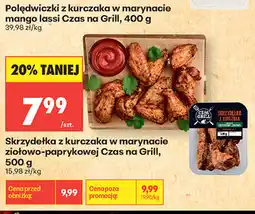 Biedronka Skrzydełka z kurczaka w marynacie ziołowo-paprykowej Czas na Grill oferta