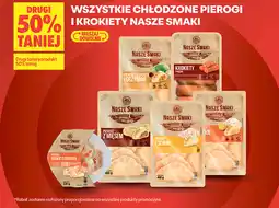 Biedronka Wszystkie chłodzone pierogi i krokiety Nasze Smaki oferta