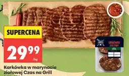 Biedronka Karkówka w marynacie ziołowej Czas na Grill oferta