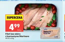 Biedronka Filet bez skóry z karmazyna Marinero oferta