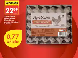 Biedronka Jaja z chowu ściółkowego Moja Kurka, rozmiar M, 30 szt oferta