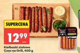 Biedronka Kiełbaski ziołowe Czas na Grill oferta