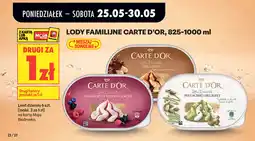 Biedronka LODY FAMILIJNE CARTE D'OR oferta