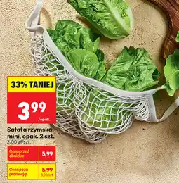 Biedronka Sałata rzymska mini, opak. 2 szt oferta