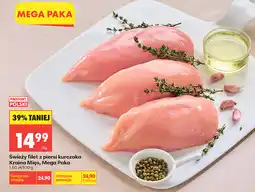 Biedronka Świeży filet z piersi kurczaka Kraina Mięs, Mega Paka oferta