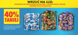 Biedronka Galaretka w czekoladzie Opolanki, cukierki Milky Splash, cukierki Milka Choclairs oferta