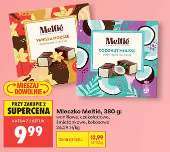 Biedronka Mleczko Meltié oferta