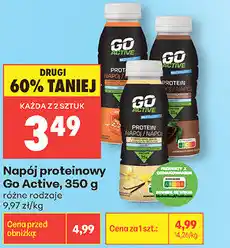 Biedronka Napój proteinowy Go Active oferta