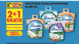 Biedronka Wszystkie Serki Kanapkowe Almette oferta
