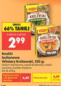 Biedronka Kostki bulionowe Winiary Królewski oferta
