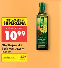 Biedronka Olej Kujawski 3 ziarna oferta
