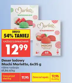Biedronka Deser lodowy Mochi Marletto oferta