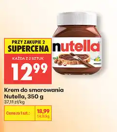 Biedronka Krem do smarowania Nutella oferta