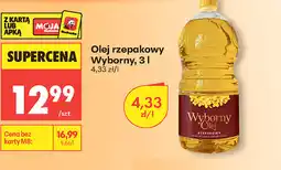 Biedronka Olej rzepakowy Wyborny oferta